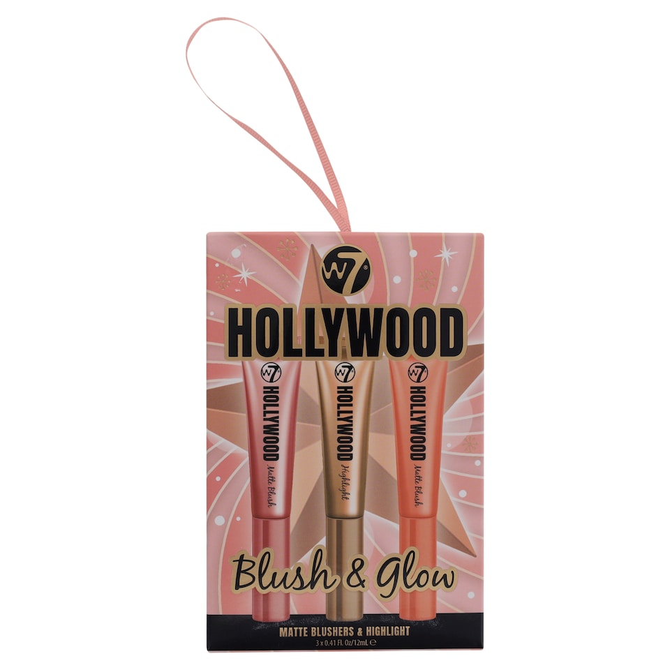 W7 Hollywood Blush and Glow Gift Set