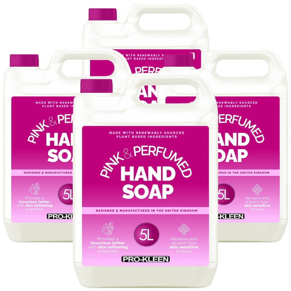Pro-Kleen Hand Soap Luxury Pink Pearlised, Perfumed Soap 20 Litres