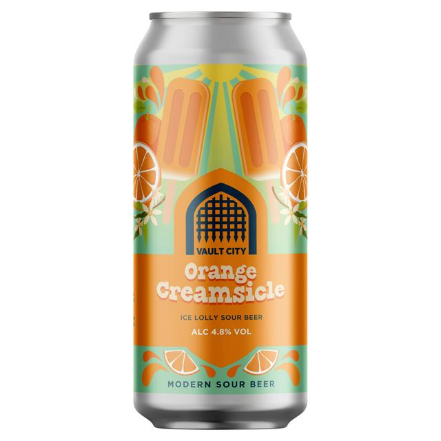Vault City 440ml Ice Lolly Orange Creamsicle Sour Beer Can