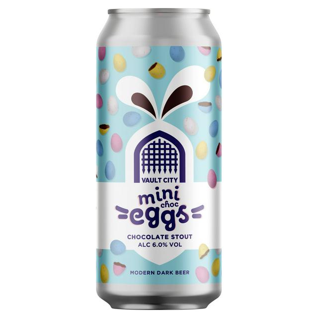 Vault City Mini Choc Eggs Chocolate Stout Modern Dark Beer 440ml