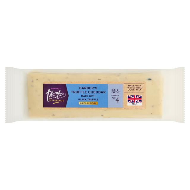 Sainsbury's Barber's Truffle Cheddar, Taste the Difference 200g