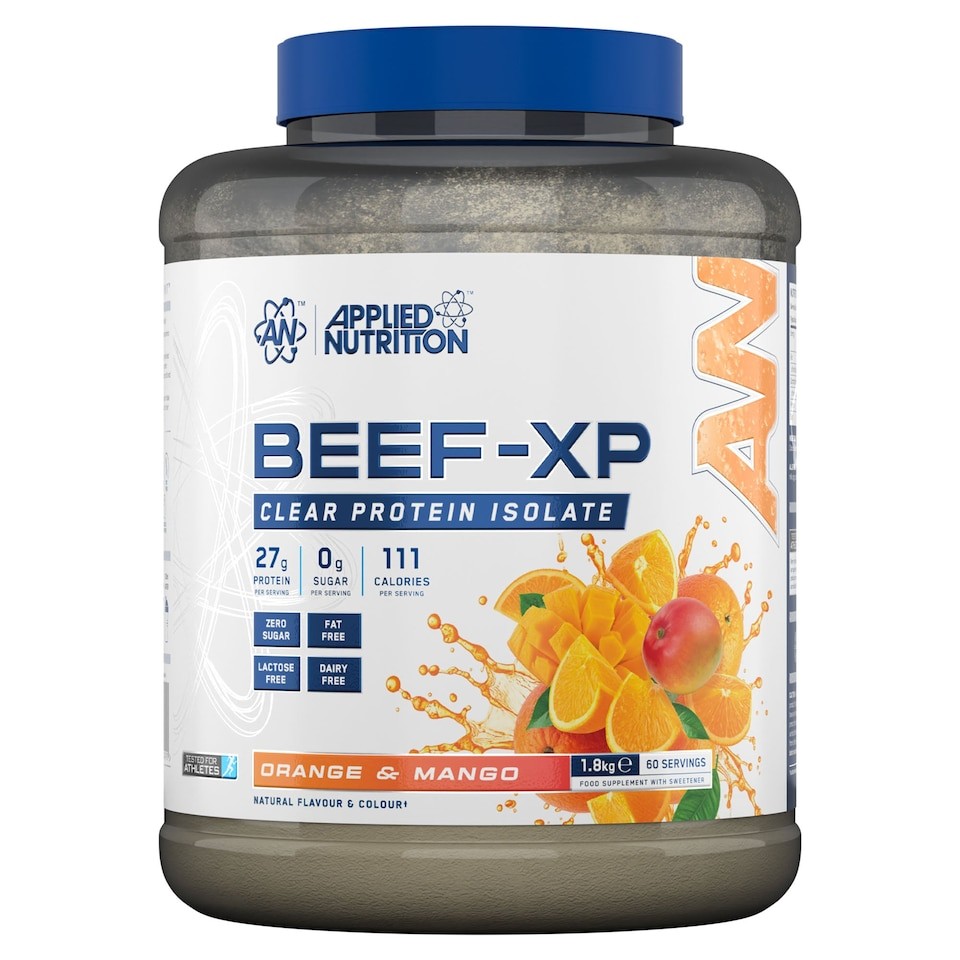 Applied Nutrition Beef-XP Clear Protein Isolate Powder - Orange & Mango - 60 Servings