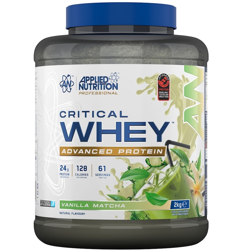 Applied Nutrition Critical Whey Advanced Protein Powder - Vanilla Matcha - 61 Servings
