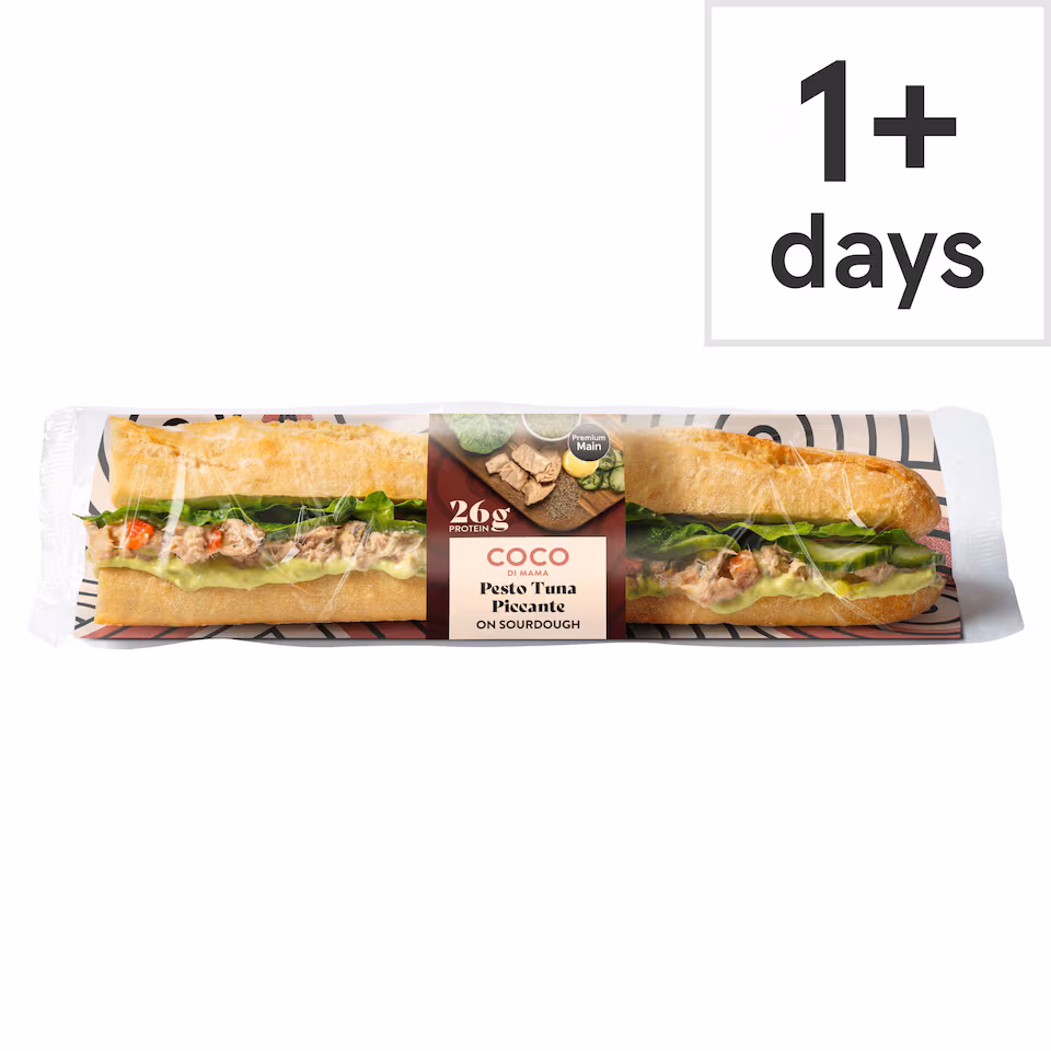 Coco Di Mama Pesto Tuna Picante Baguette