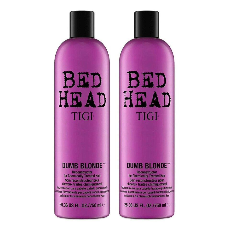 Bed Head by Tigi Dumb Blonde Conditioner for Damaged Blonde Hair 750ml, 2pk