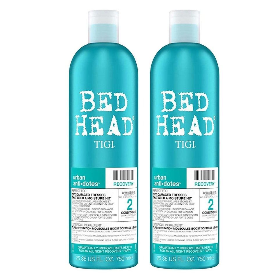 Bed Head by Tigi Urban Antidotes Recovery Moisture Conditioner for Dry Hair 750ml, 2pk