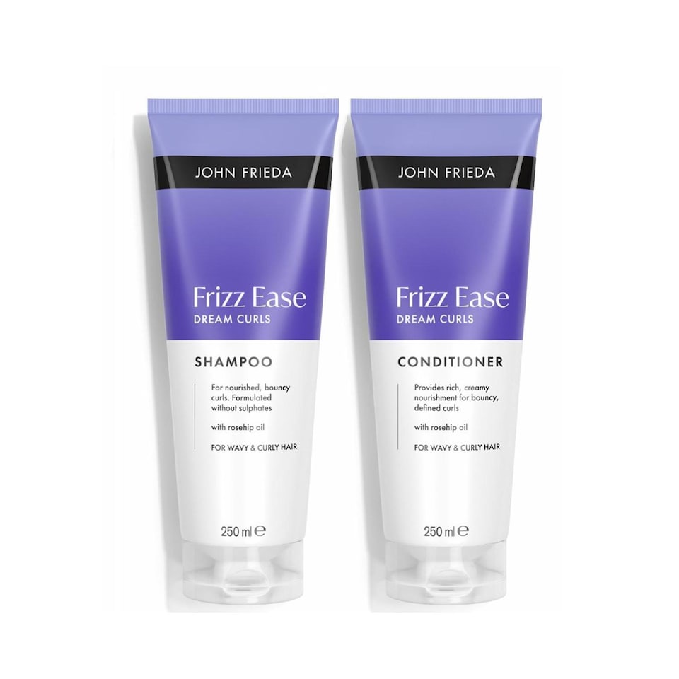John Frieda Frizz Ease Dream Curls Shampoo & Conditioner 250ml Curl Duo