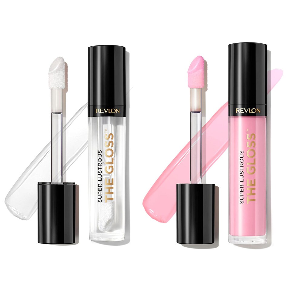 Revlon Super Lustrous The Gloss Duo Sky Pink & Crystal Clear