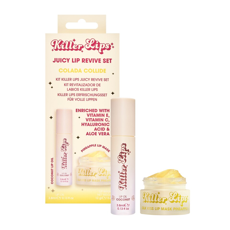 Killer Lips Juicy Lip Revive Set - Colada Collide