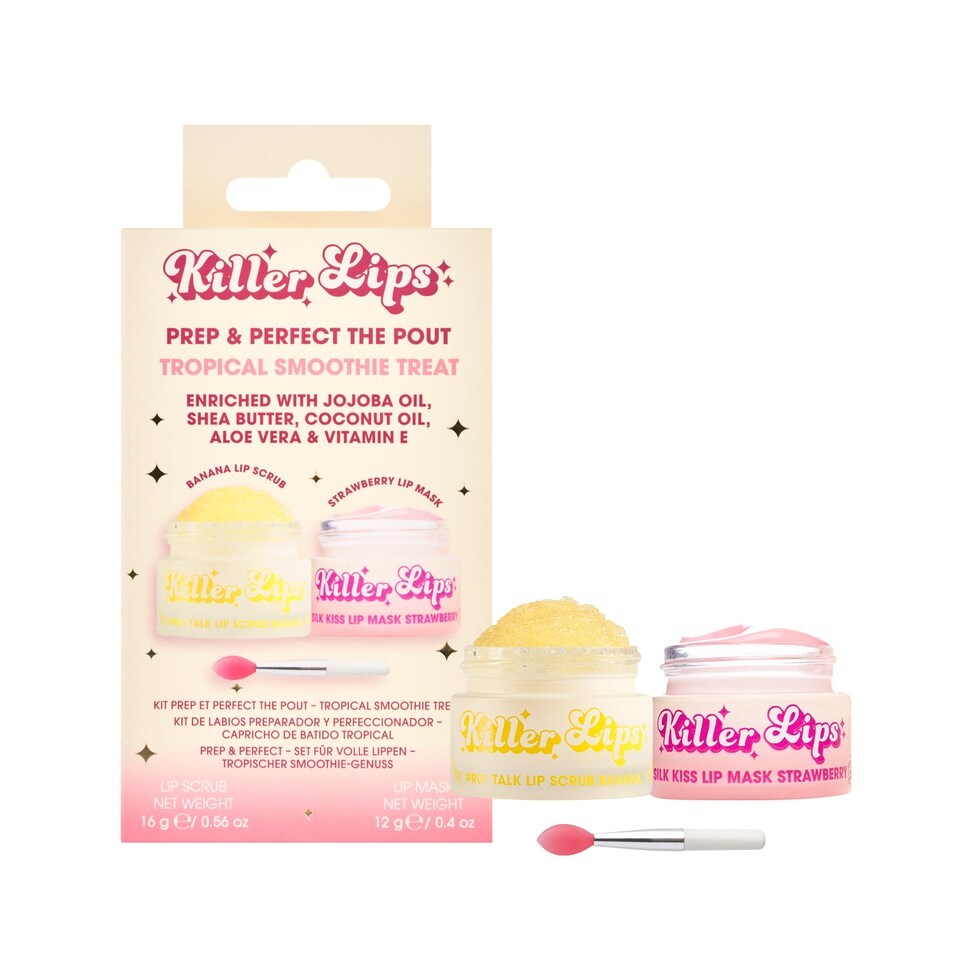 Killer Lips Prep & Perfect The Pout Set - Tropical Smoothie Treat