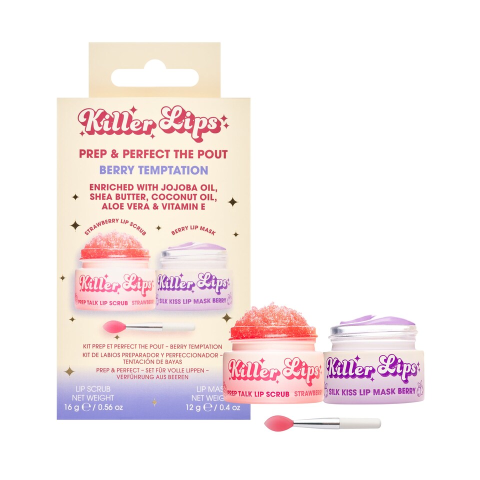 Killer Lips Prep & Perfect The Pout Set - Berry Temptation