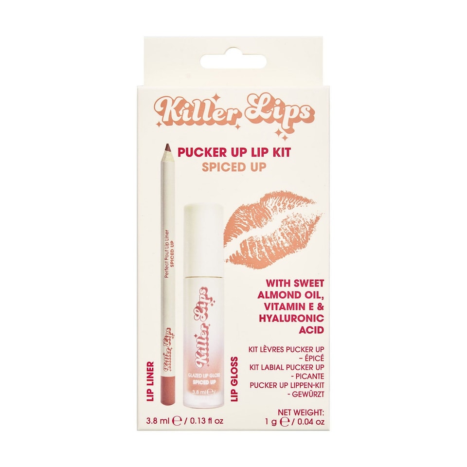 Killer Lips Pucker Up Lip Kit - Spiced Up