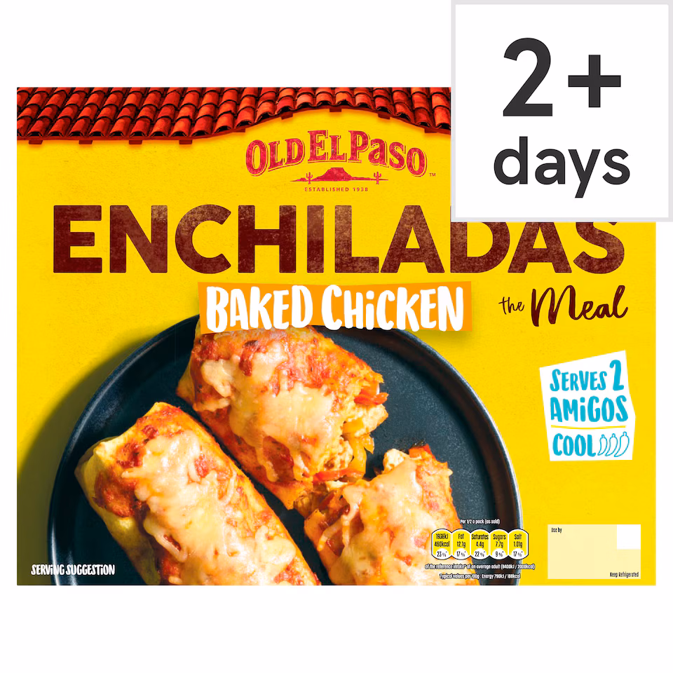 Old El Paso Enchiladas Baked Chicken 490g