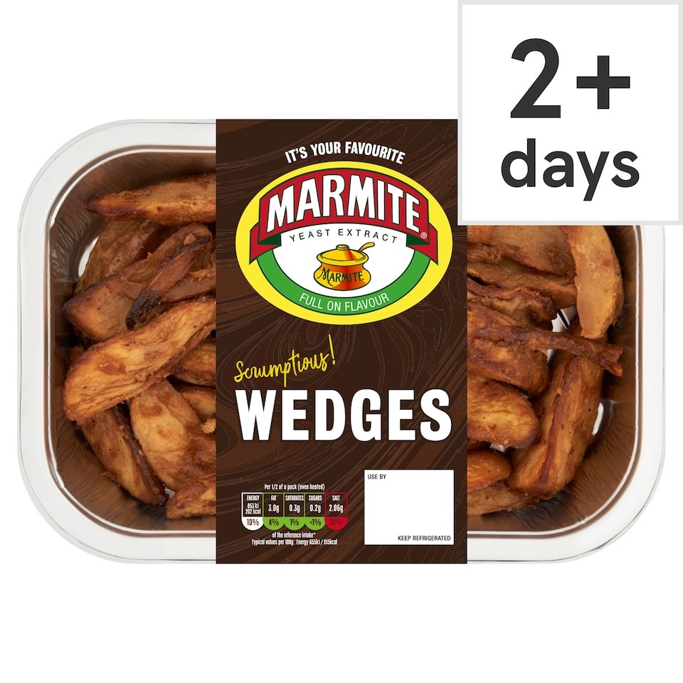 Marmite Potato Wedges 300g