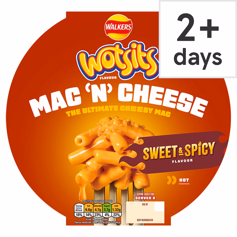 Wotsits Mac n Cheese Sweet & Spicy 400g
