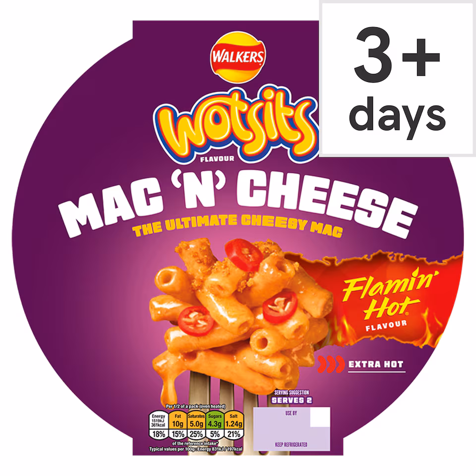 Wotsits Mac n Cheese Extra Flamin' Hot 400g