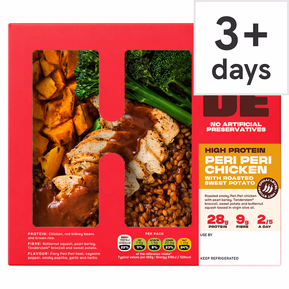 Hide Peri Peri Chicken with Roasted Sweet Potato 380g