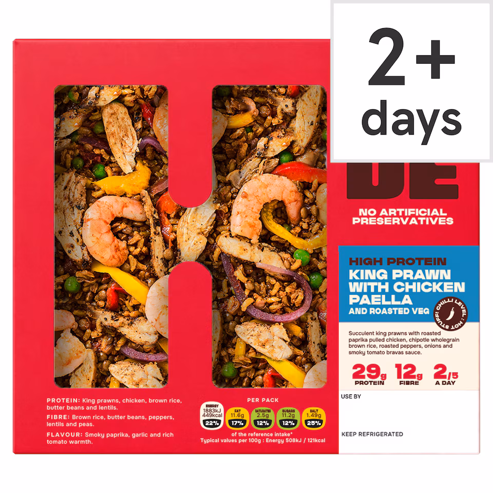 Hide King Prawn with Chicken Paella 380g