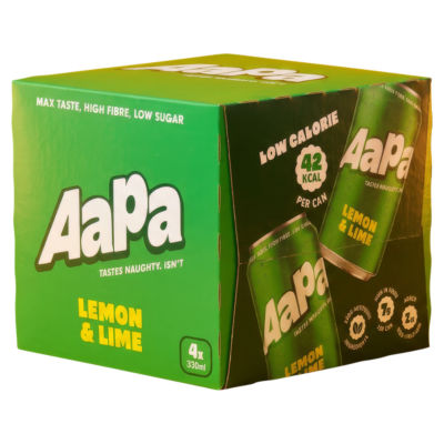 AaPa Lemon & Lime 4 x 330ml