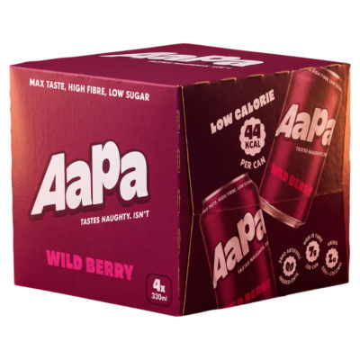 AaPa Wild Berry 4 x 330ml
