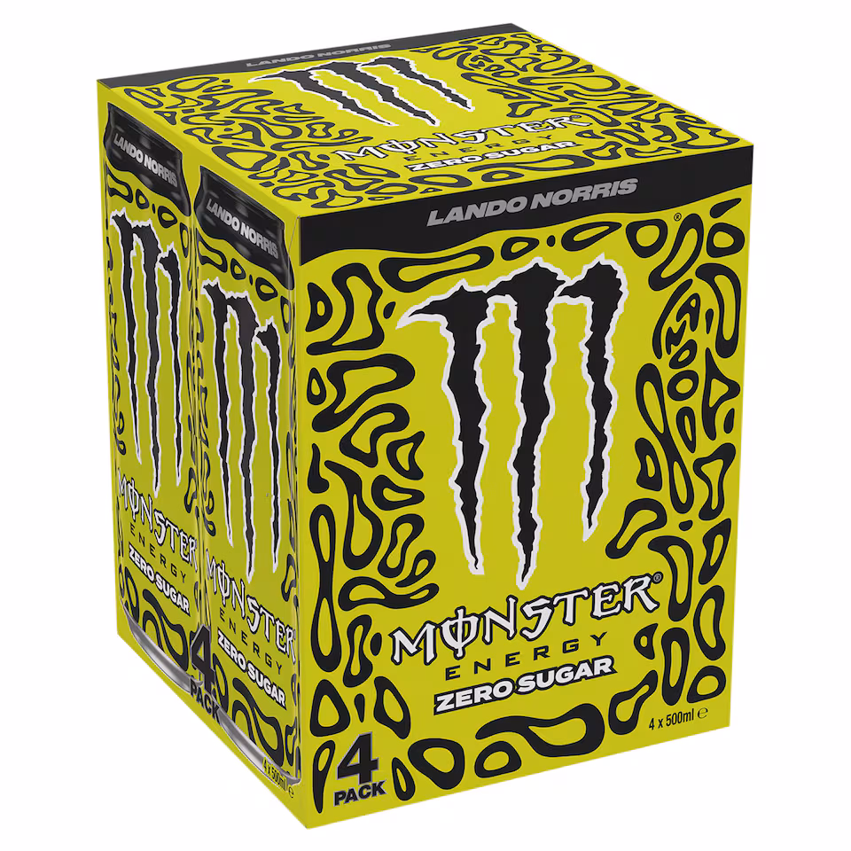 Monster Energy Zero Sugar Lando Norris Drink 4x500ml