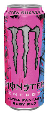 Monster Ultra Fantasy Ruby Red 500ml bx