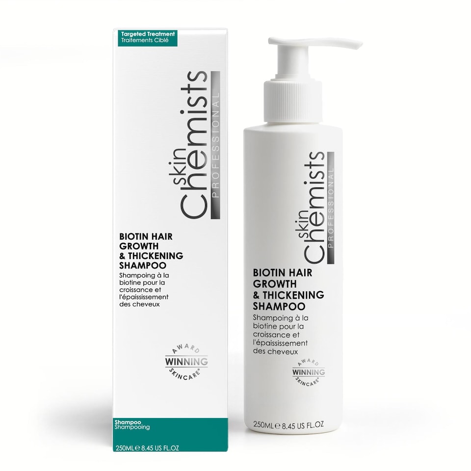 skinChemists Biotin Hair Growth & Thickening Shampoo 250ml