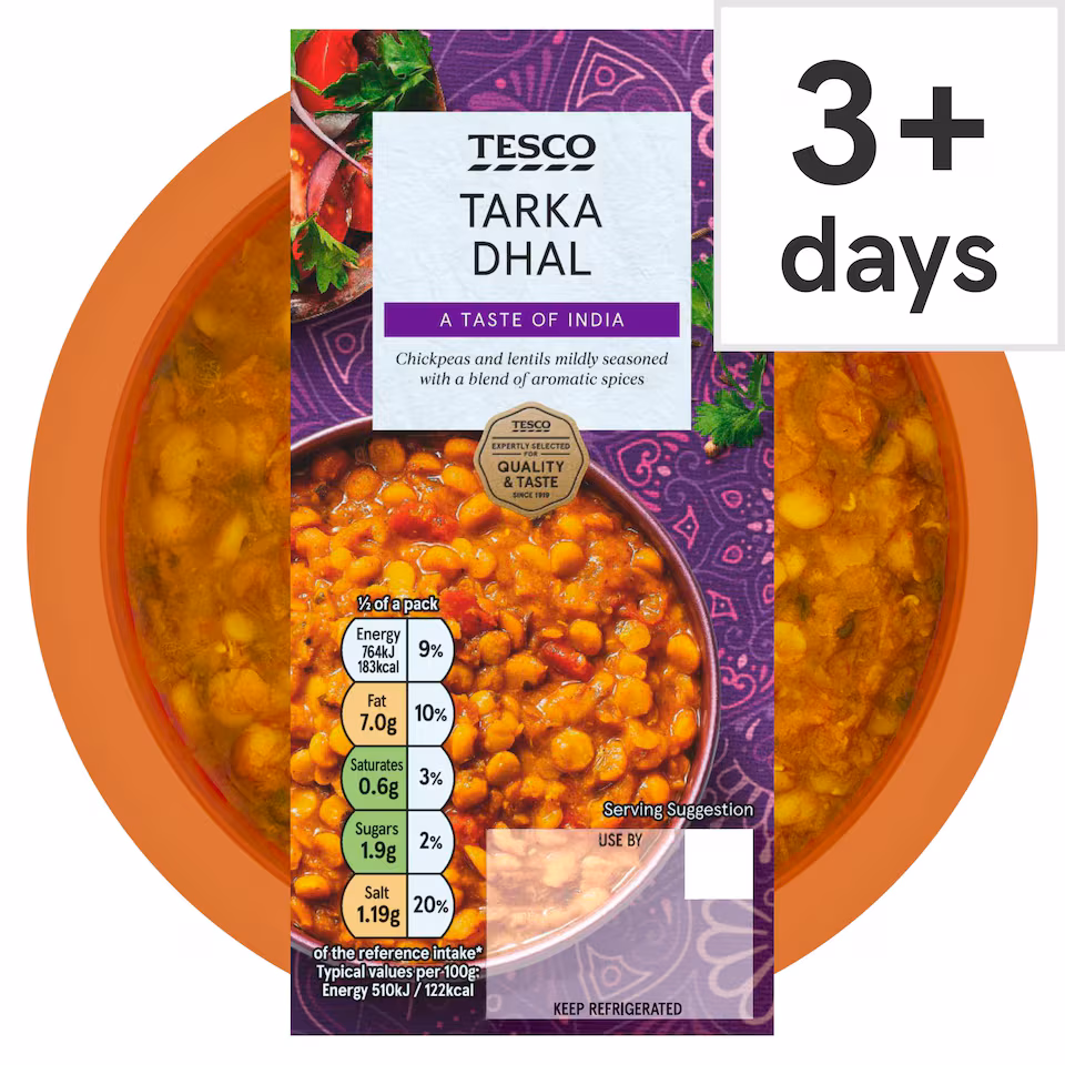 Tesco Indian Tarka Dahl 300G