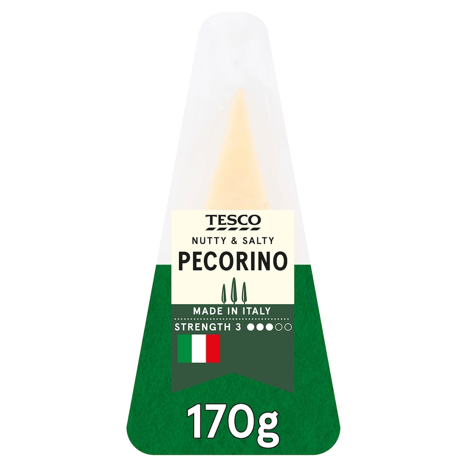 Tesco Italian Pecorino Cheese 170 G