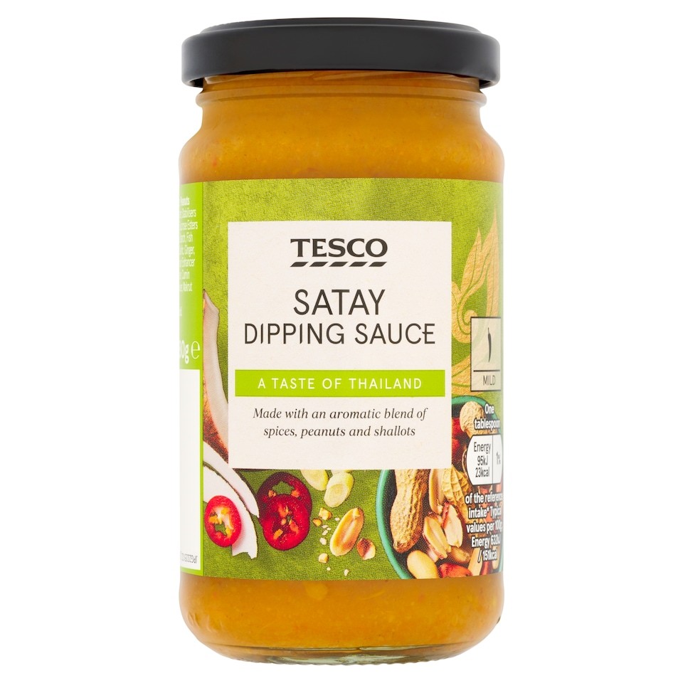 Tesco Satay Dipping Sauce 180G