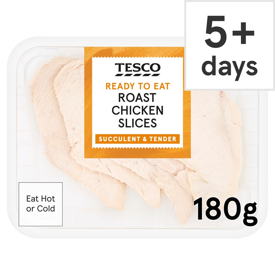 Tesco Roast Chicken Slices 180g
