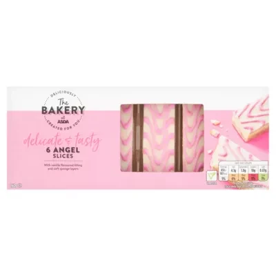 The BAKERY at ASDA The Bakery 6 Angel Slices 160g