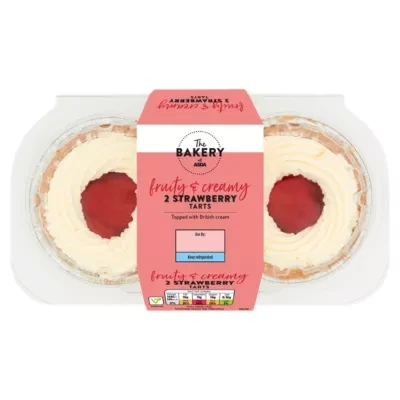 The BAKERY at ASDA The Bakery 2 Strawberry Tarts