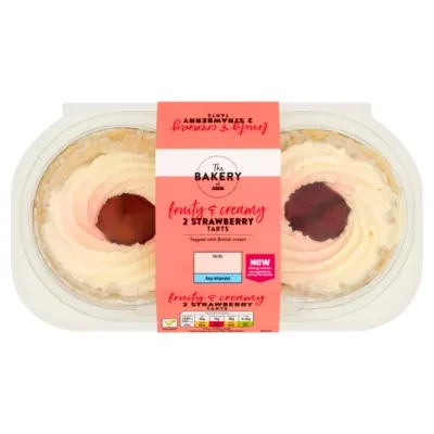 The BAKERY at ASDA The Bakery 2 Strawberry Tarts