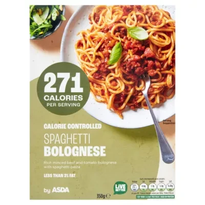 ASDA Calorie Controlled Spaghetti Bolognese 350g
