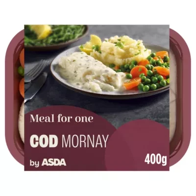 ASDA Cod Mornay with Buttery Mash 400g