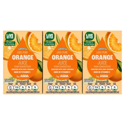 ASDA Orange Juice from Concentrate 150ml