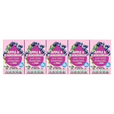 ASDA Apple & Blackcurrant Juice Drink 150ml