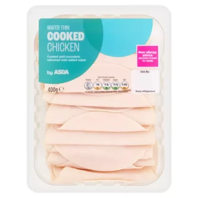 ASDA Wafer Thin Cooked Chicken 400g