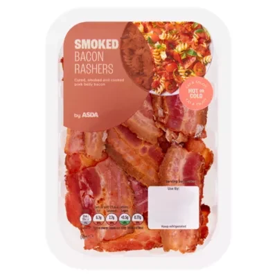 ASDA Smoked Bacon Rashers 60g
