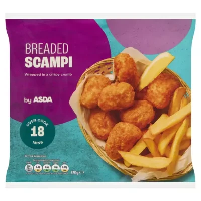ASDA Breaded Scampi 220g