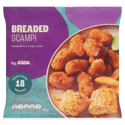 ASDA Breaded Scampi 235g