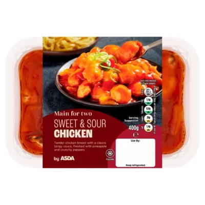 ASDA Main for Two Sweet & Sour Chicken 400g