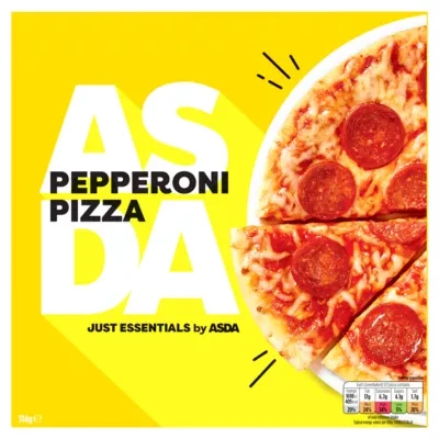 JUST ESSENTIALS by ASDA Just Essentials Pepperoni Pizza 314g