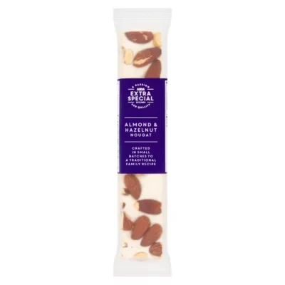 ASDA Extra Special Almond & Hazelnut Nougat Bar