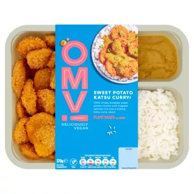OMV! Deliciously Vegan Plant Based OMV! Sweet Potato Katsu Curry 370g