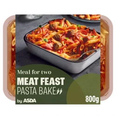 ASDA Meal for Two Meat Feast Pasta Bake 800g