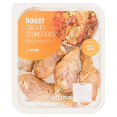 ASDA Roast Chicken Drumsticks 450g