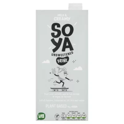 ASDA Plant Based Soya Unsweetened 1 Litre