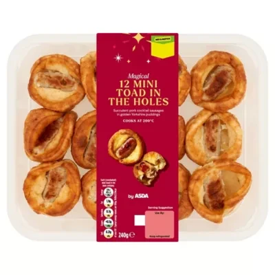 ASDA 12 Magical Mini Toad in The Holes 240g